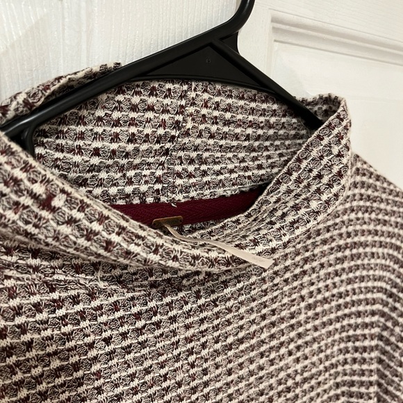 Free People Turtleneck Waffle Knit✨ - Picture 10 of 13